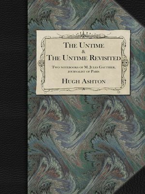 cover image of The Untime & the Untime Revisited